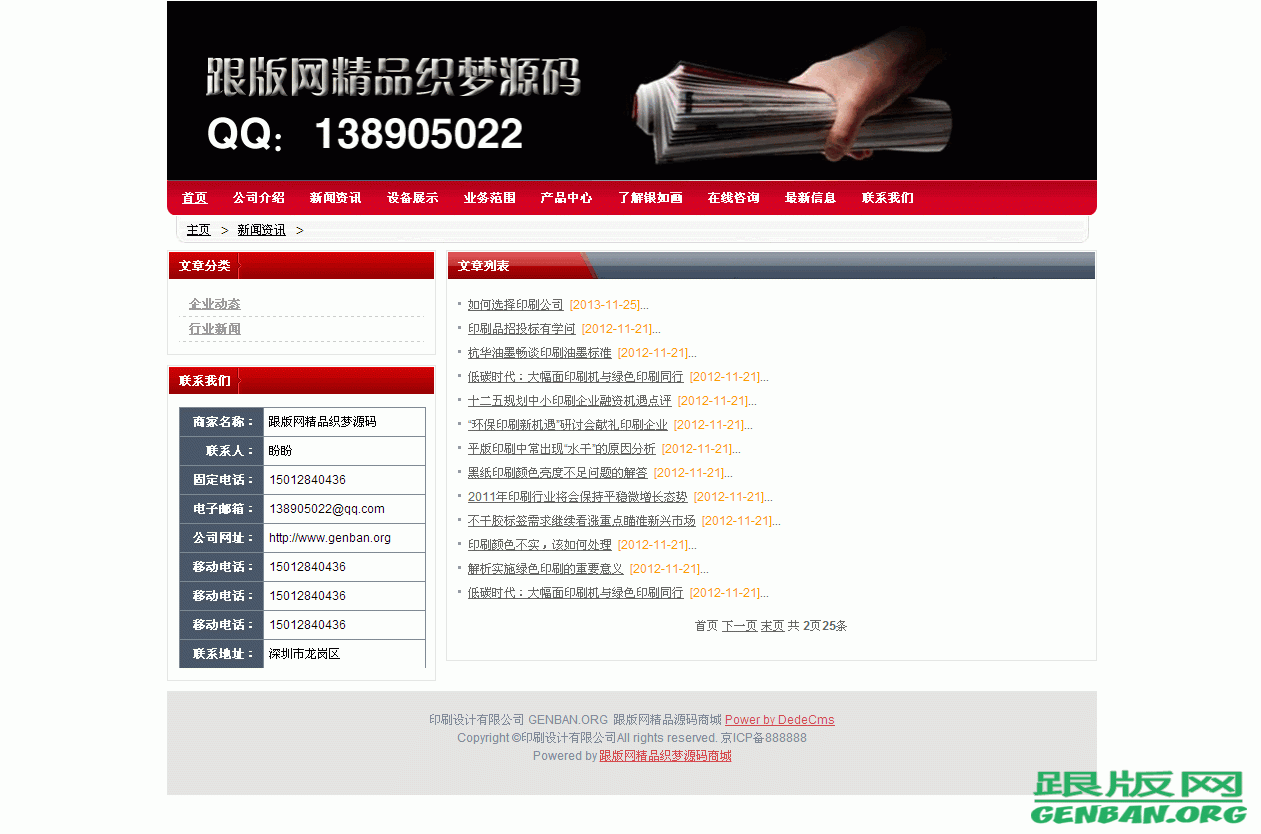 列表页演示图片