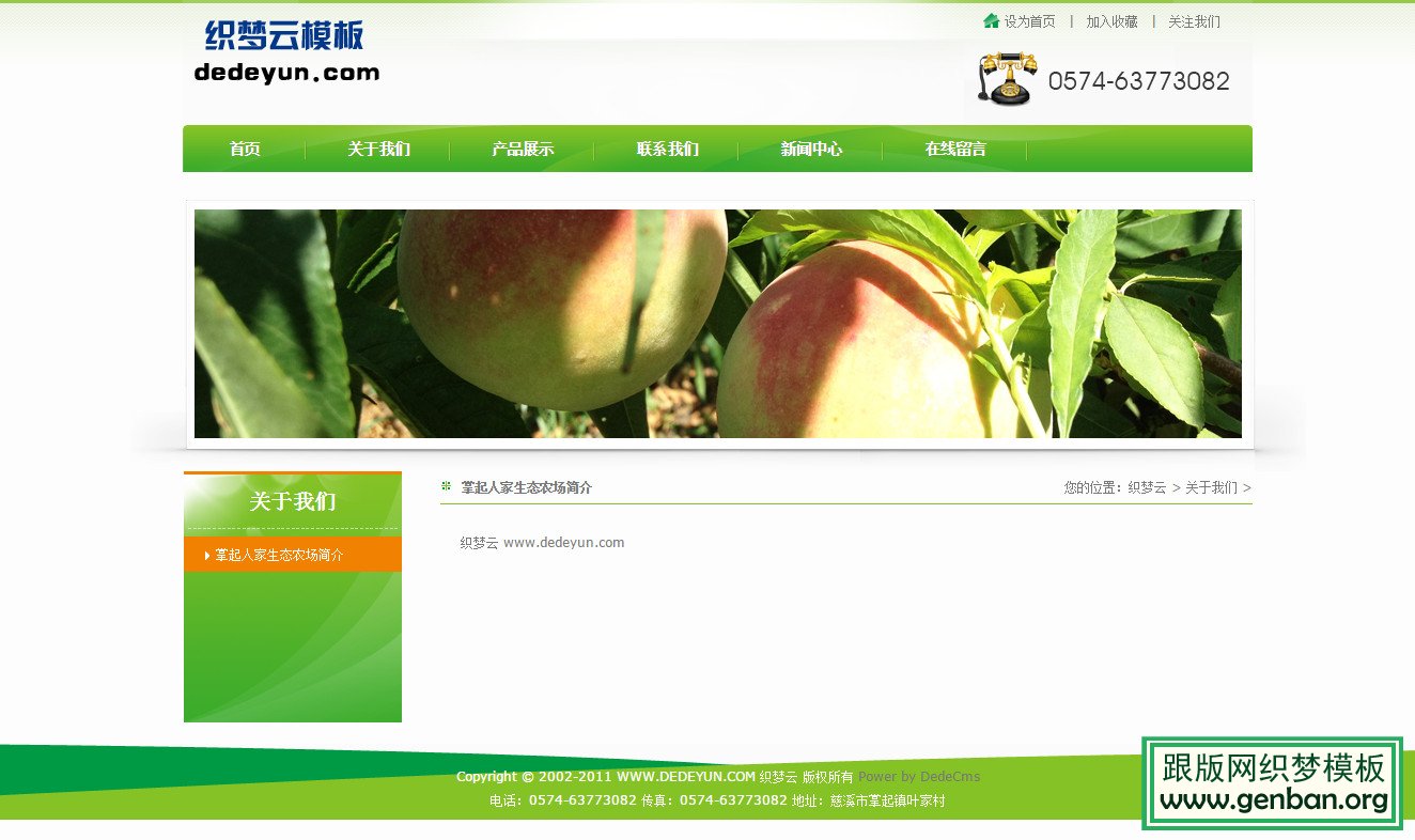 内容页演示图片