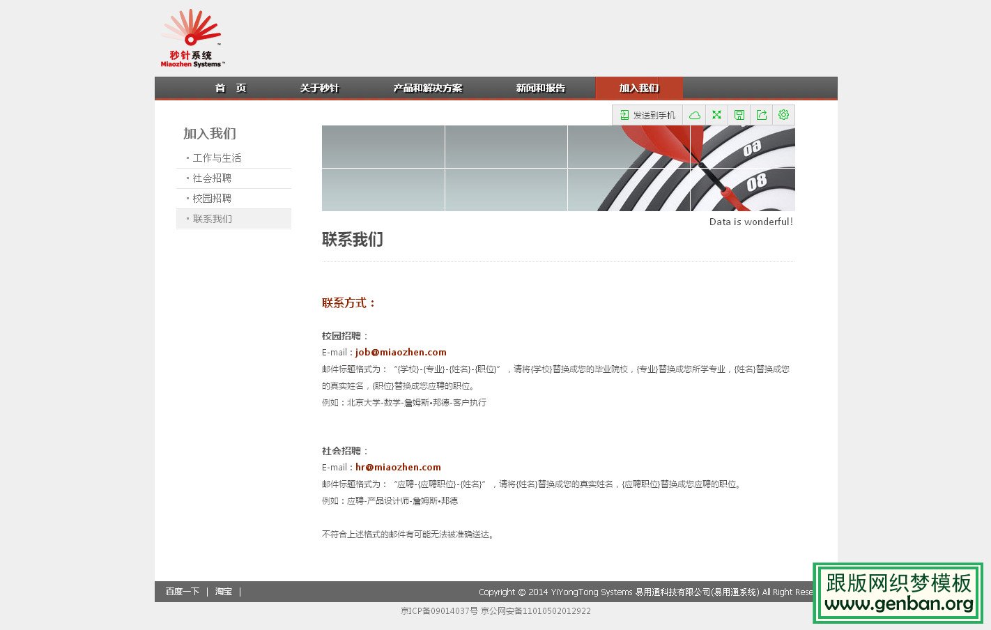 内容页演示图片