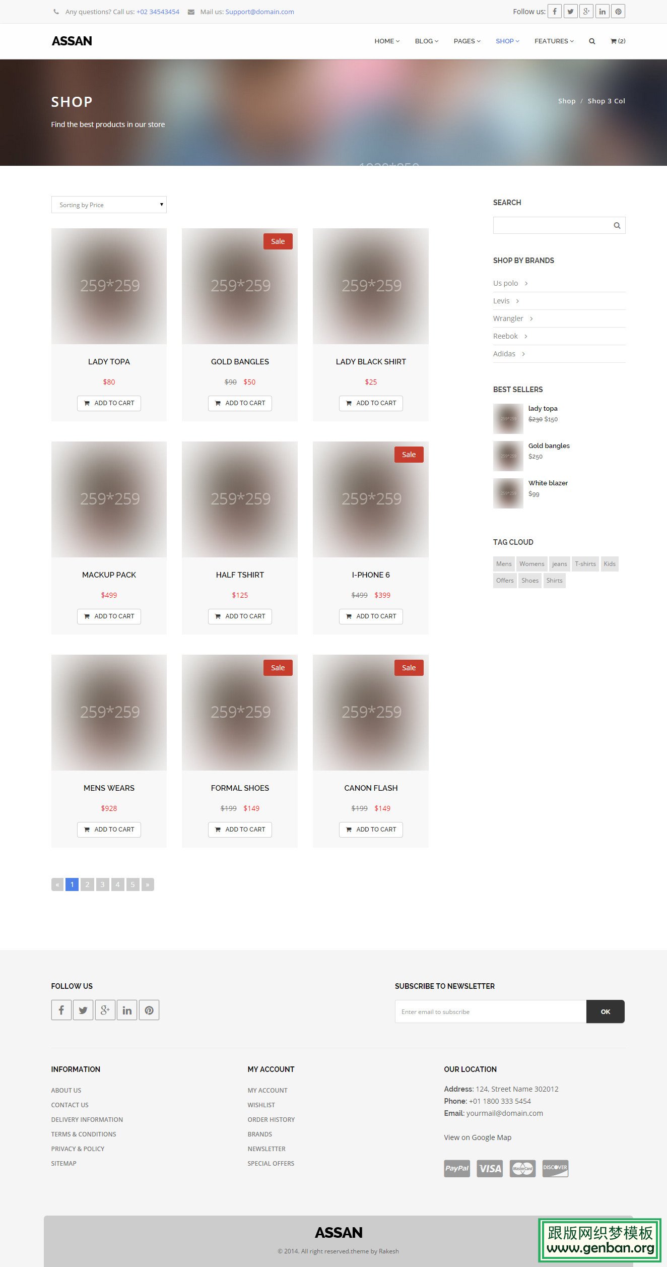 列表页演示图片