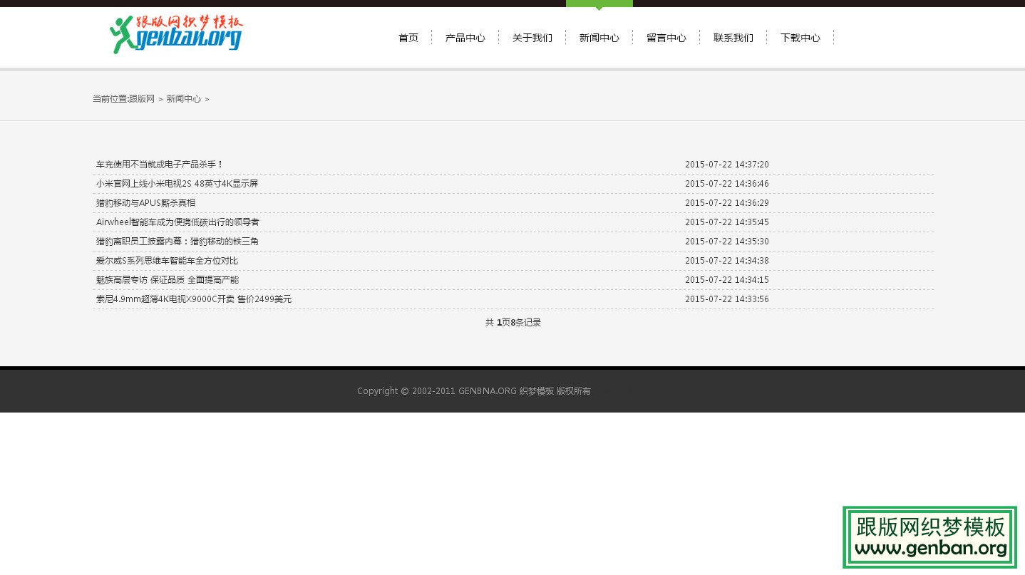 列表页演示图片