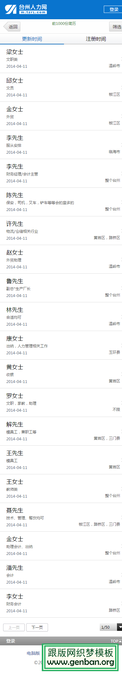 列表页演示图片