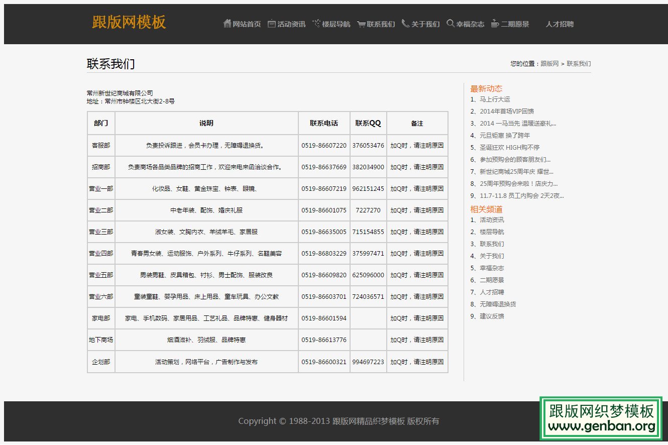 内容页演示图片