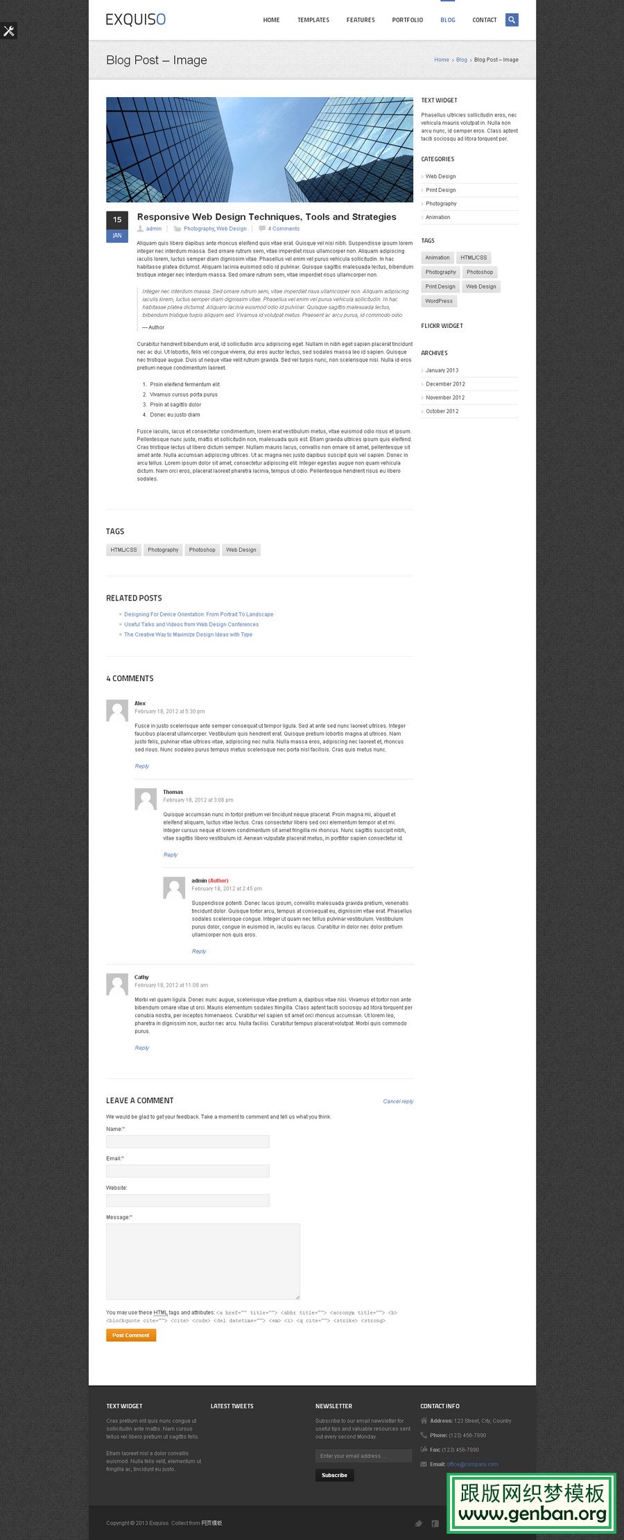 内容页演示图片