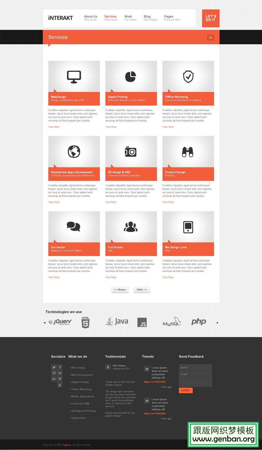 内容页演示图片