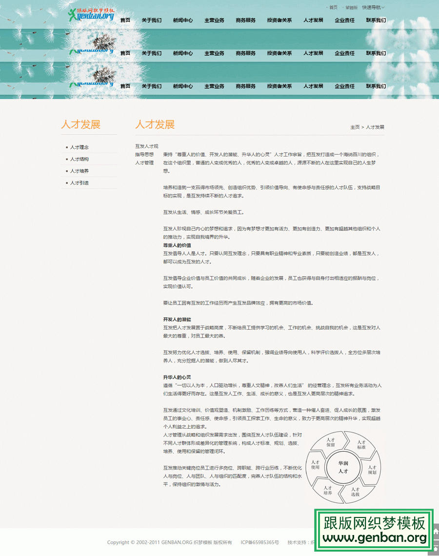 内容页演示图片