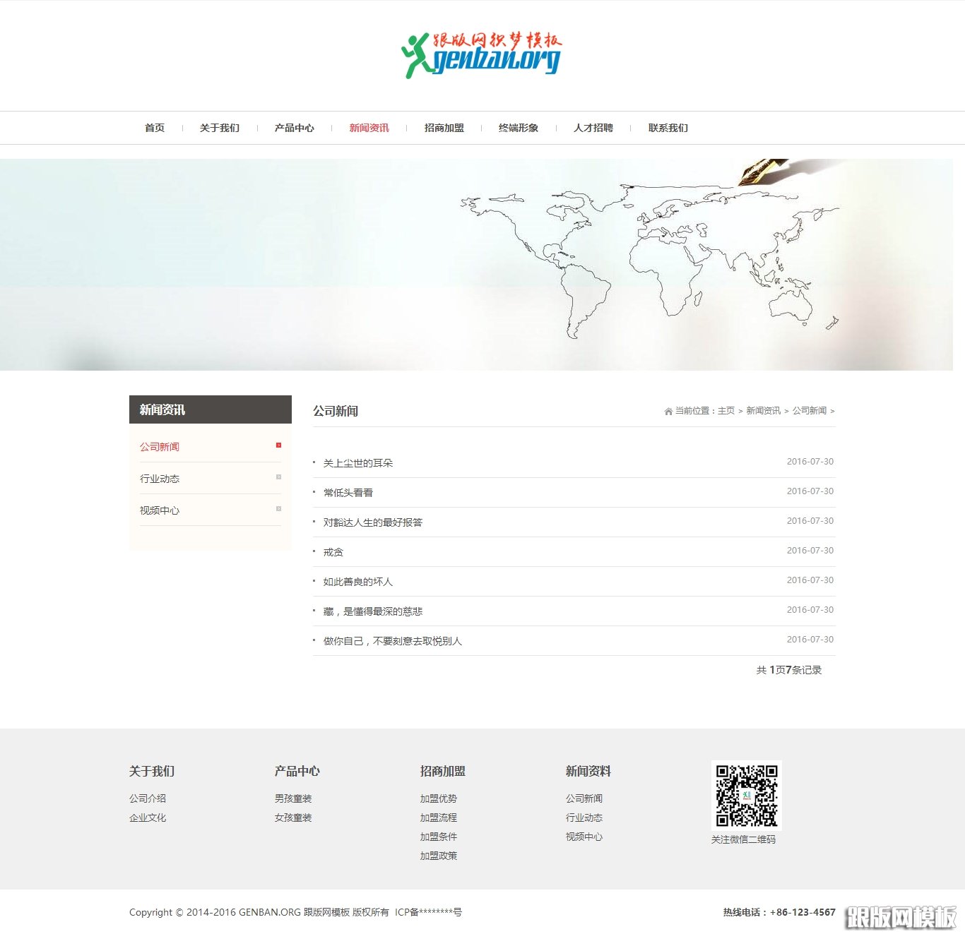 列表页演示图片