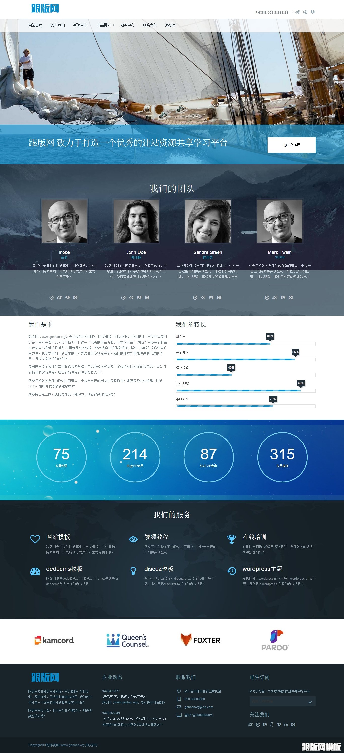 内容页演示图片