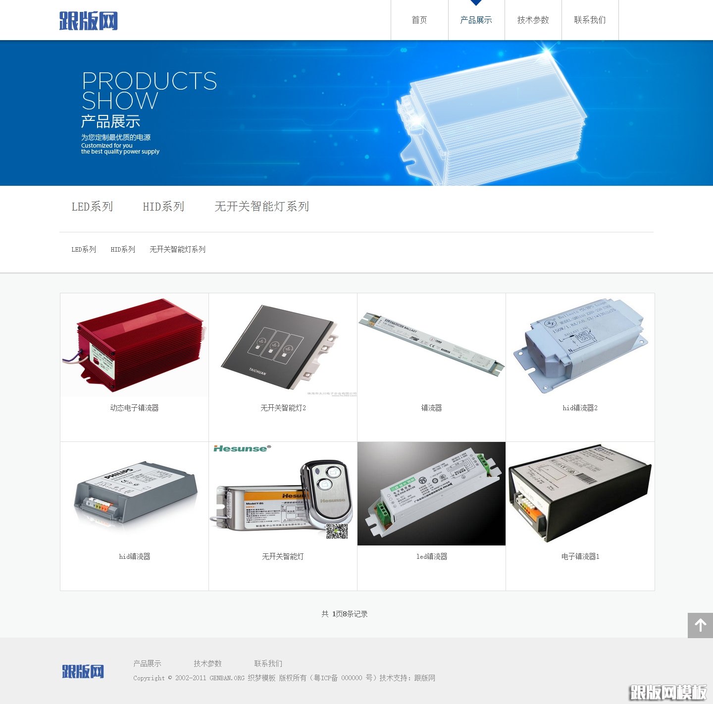 列表页演示图片