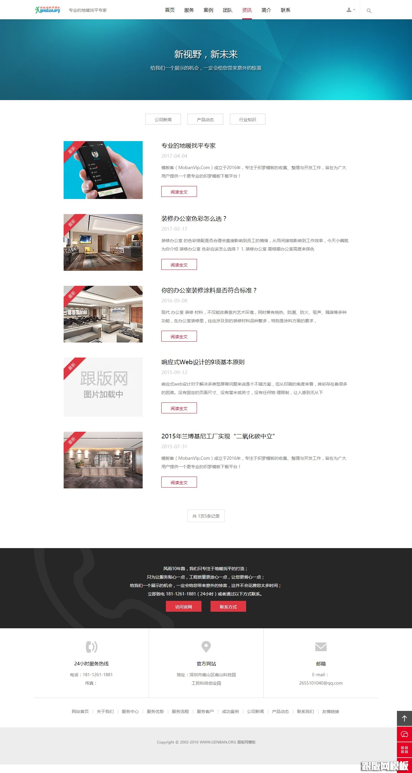 列表页演示图片