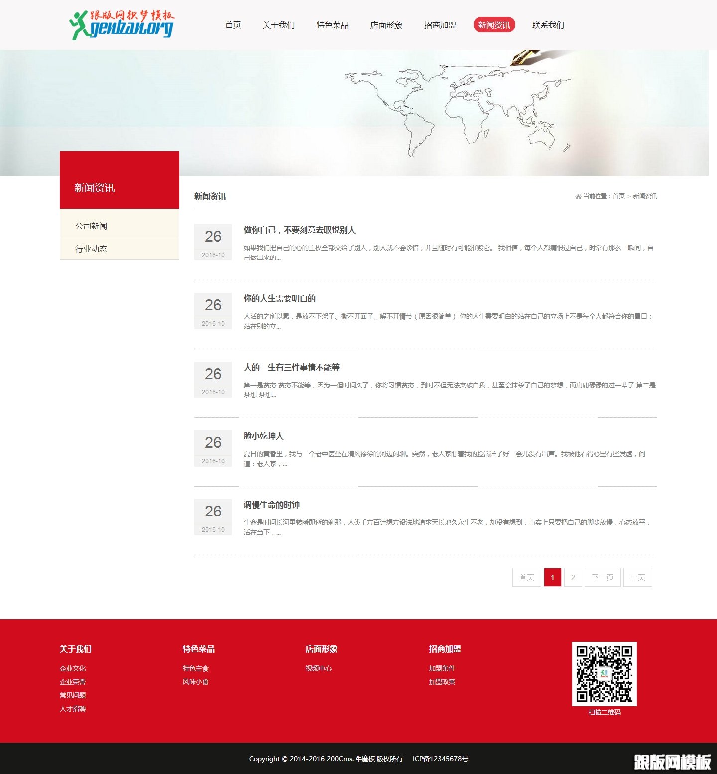 列表页演示图片