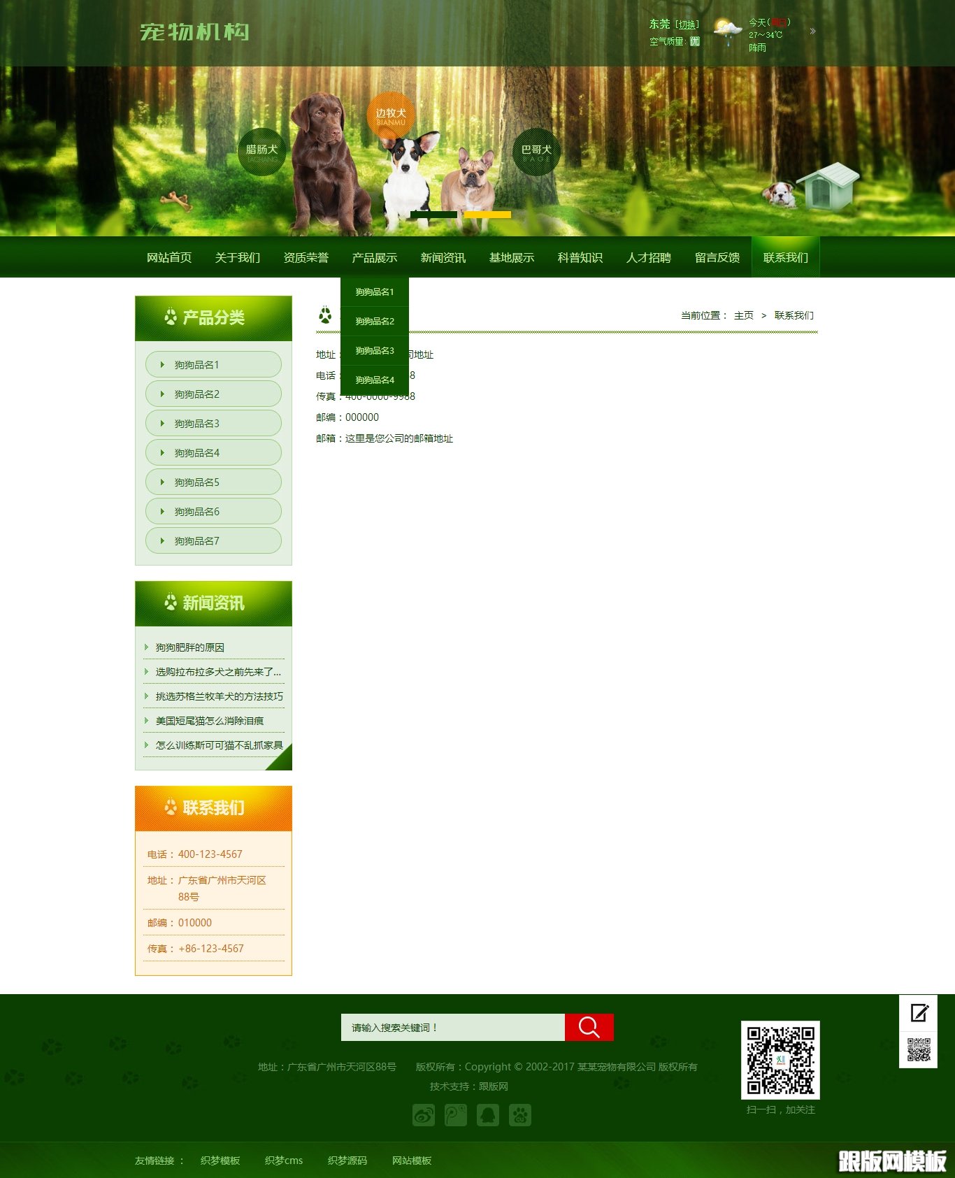 内容页演示图片