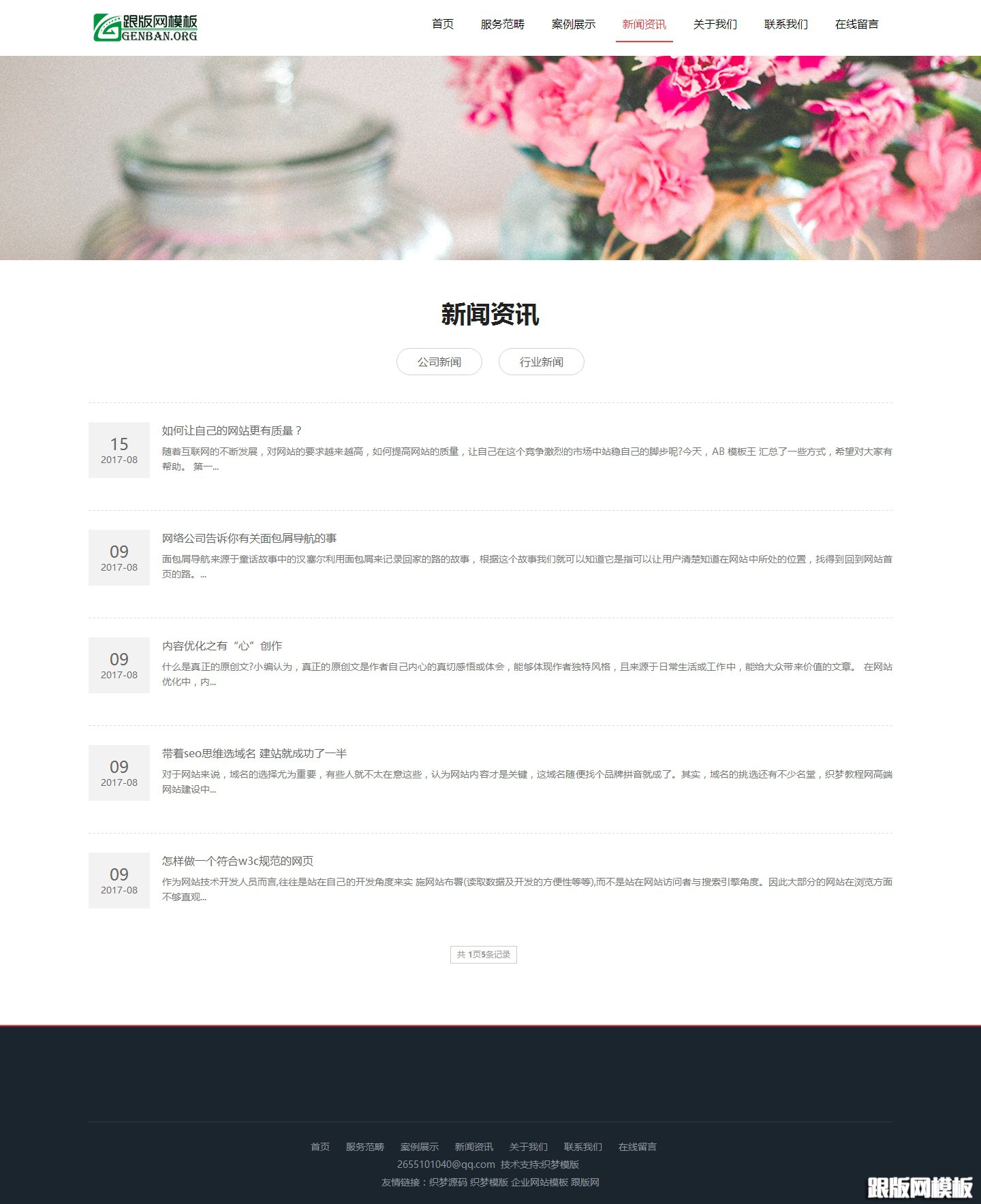 列表页演示图片