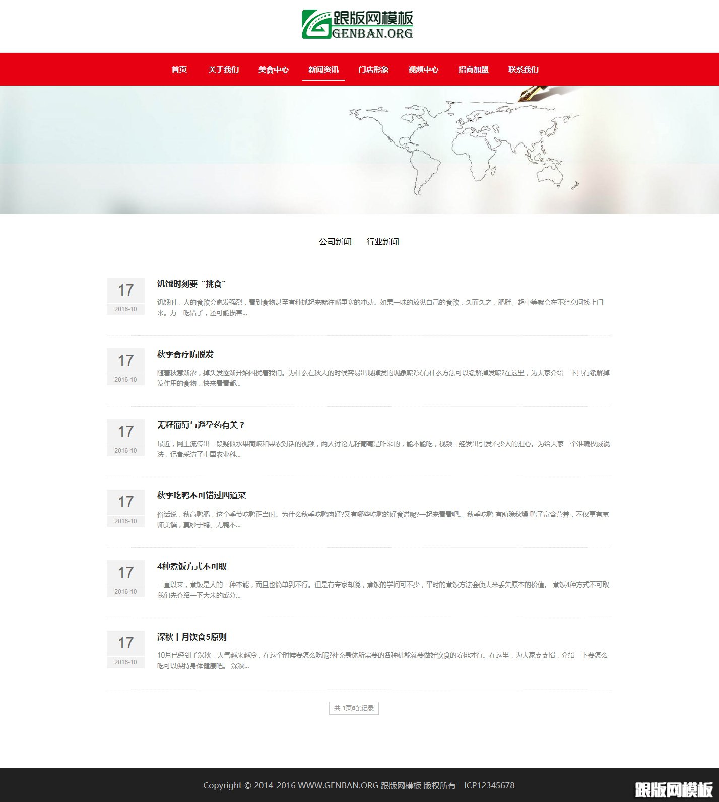 列表页演示图片