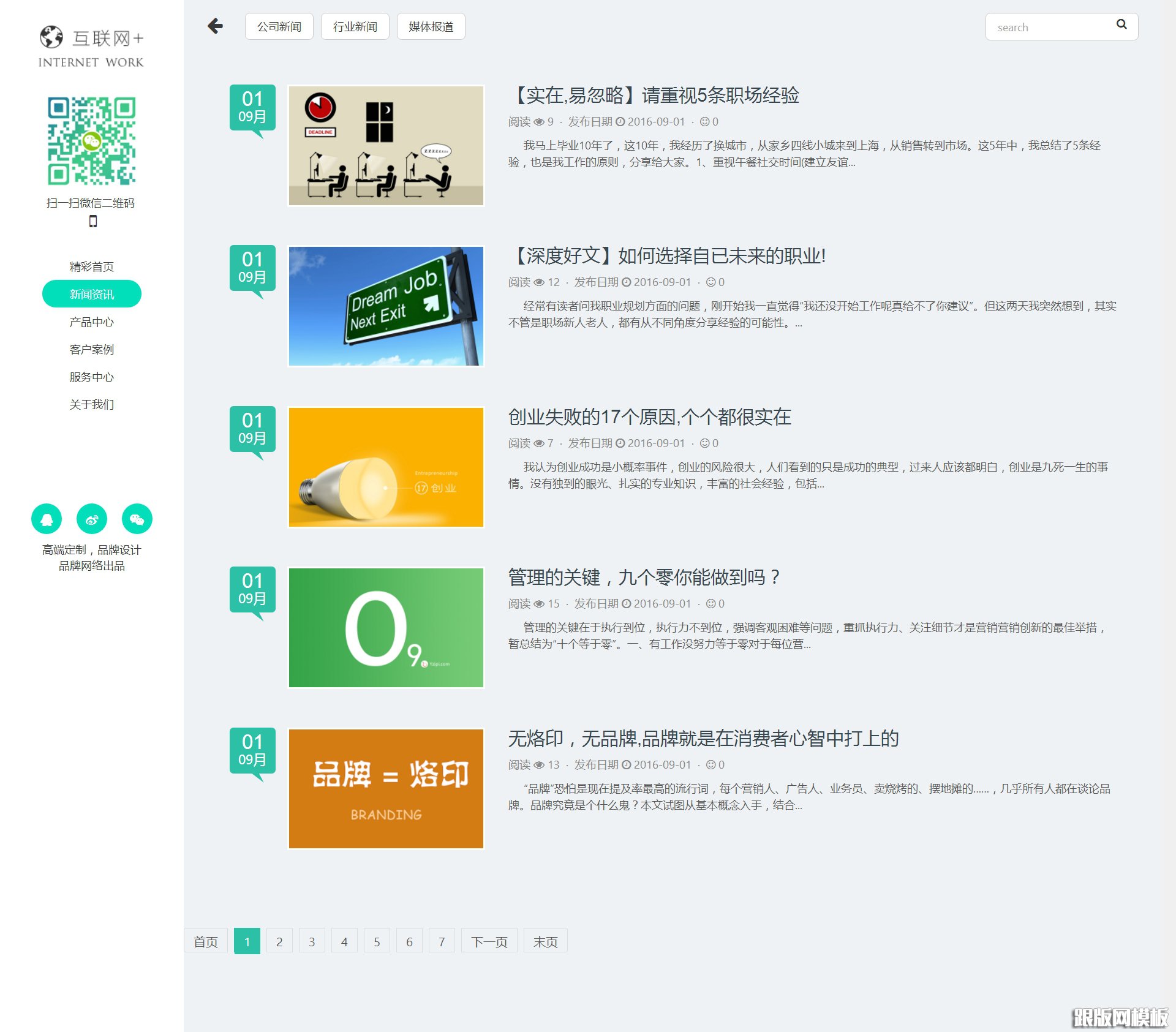 列表页演示图片