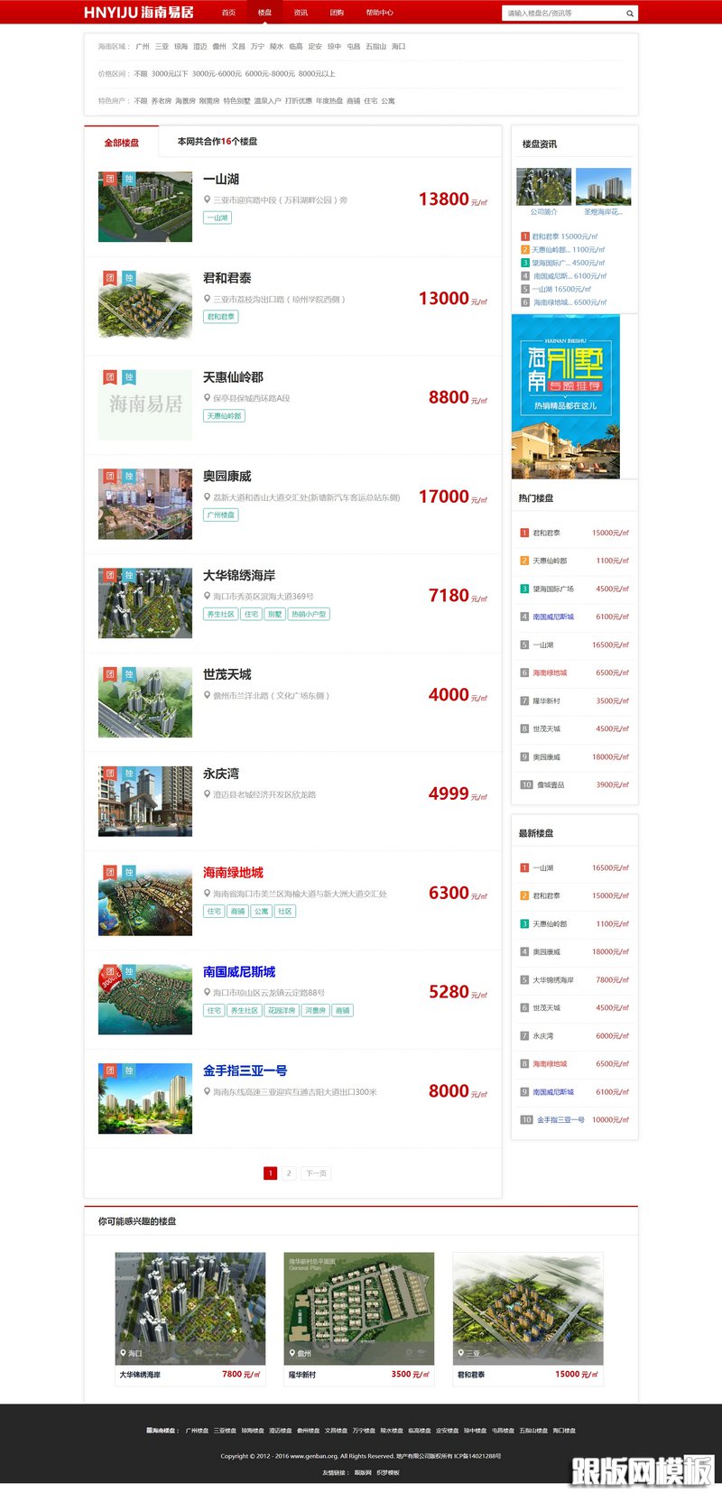 内容页演示图片