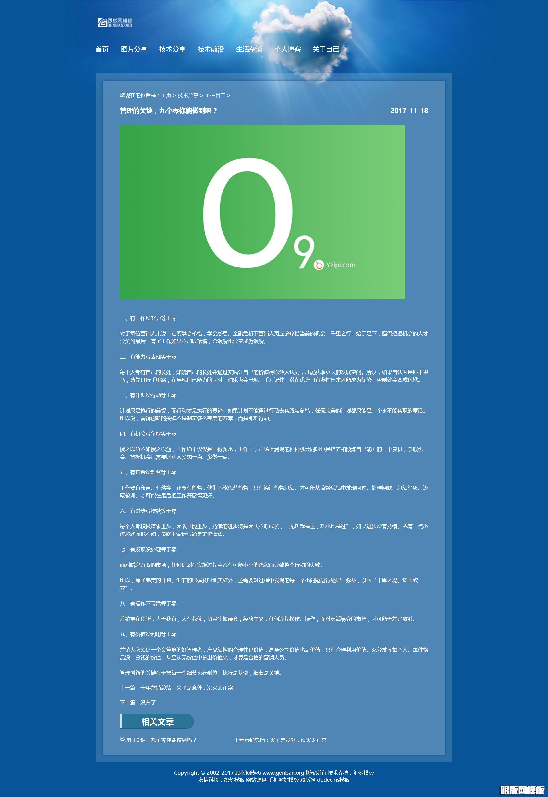 内容页演示图片