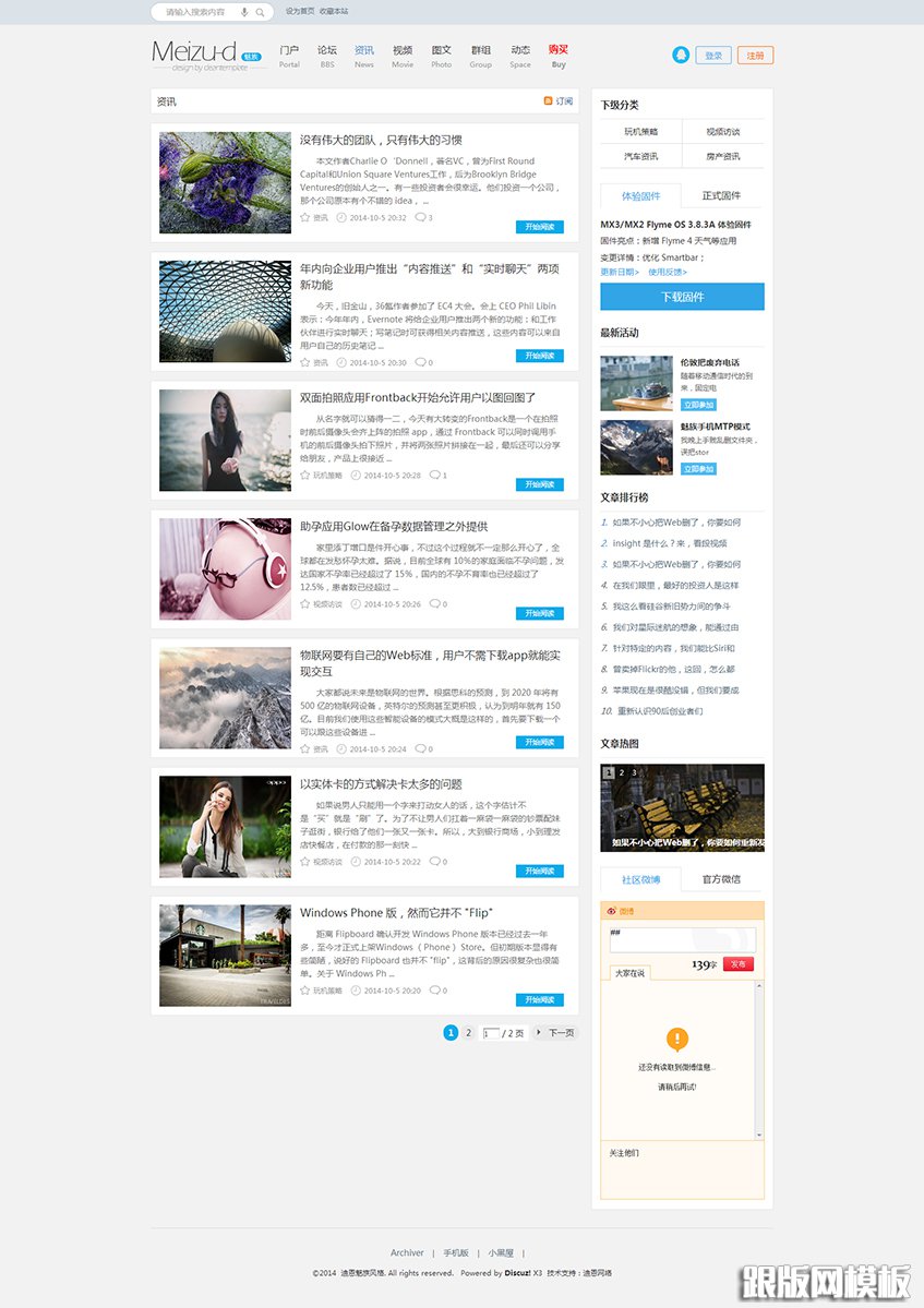 列表页演示图片