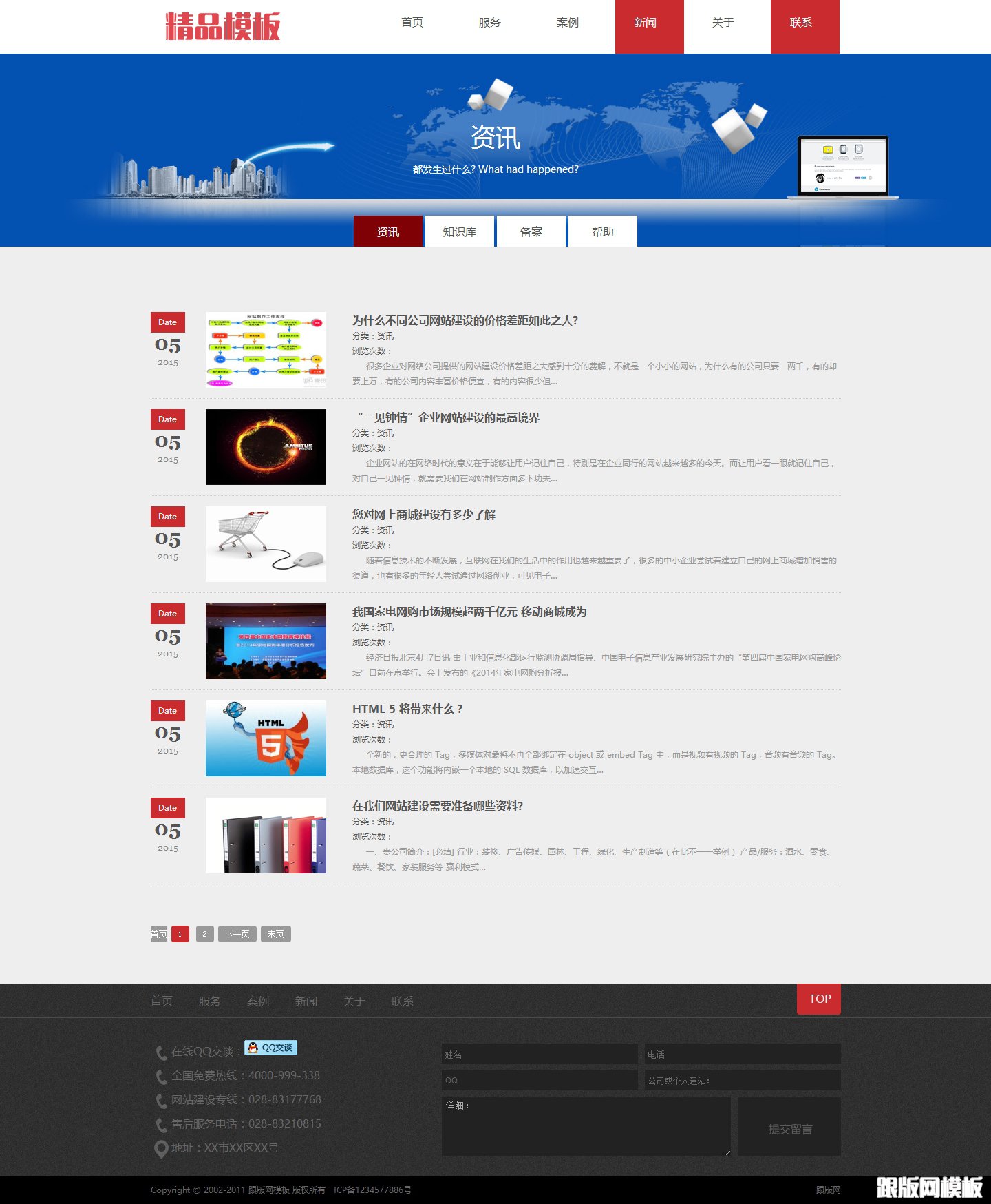 列表页演示图片