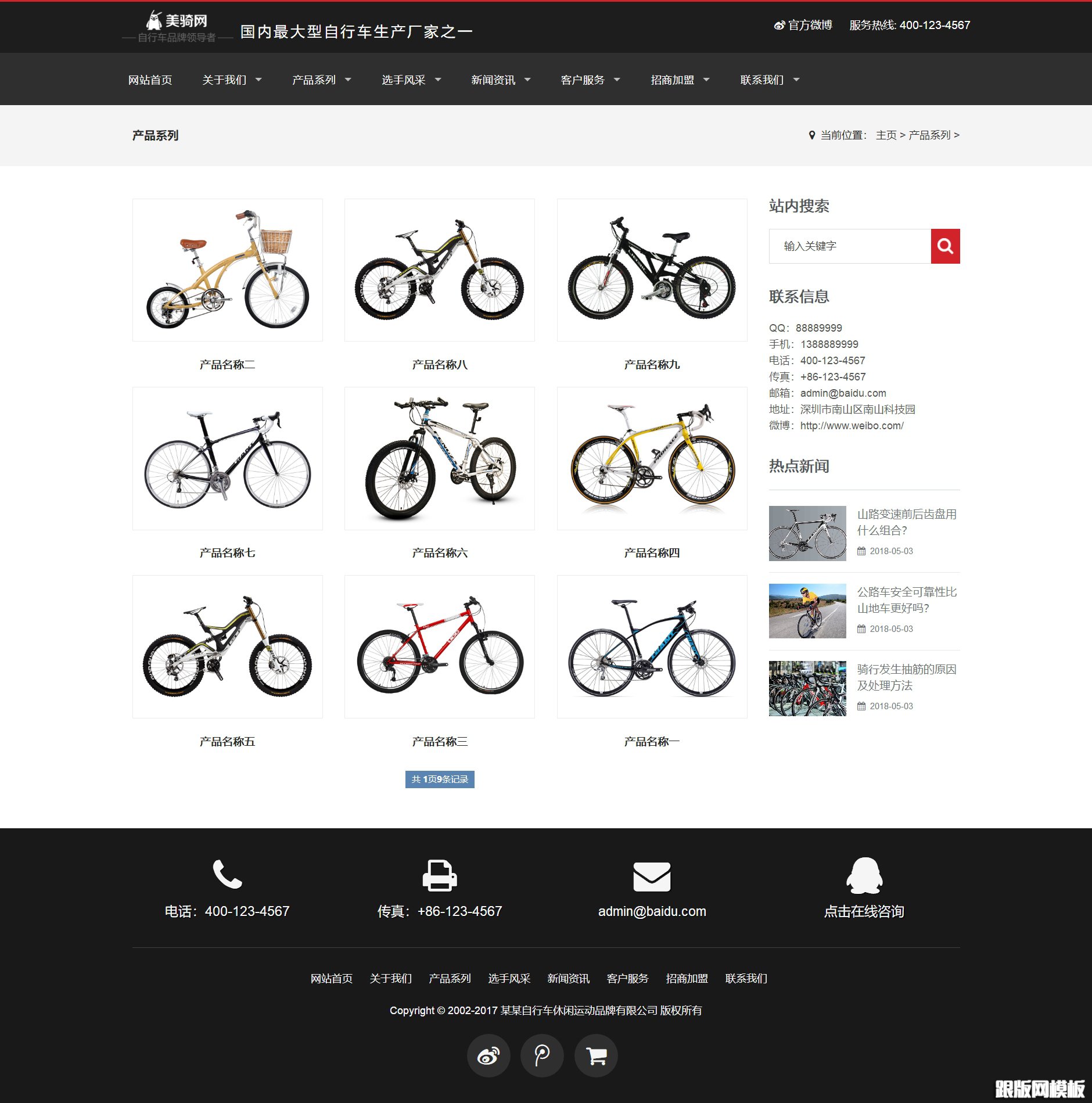 列表页演示图片