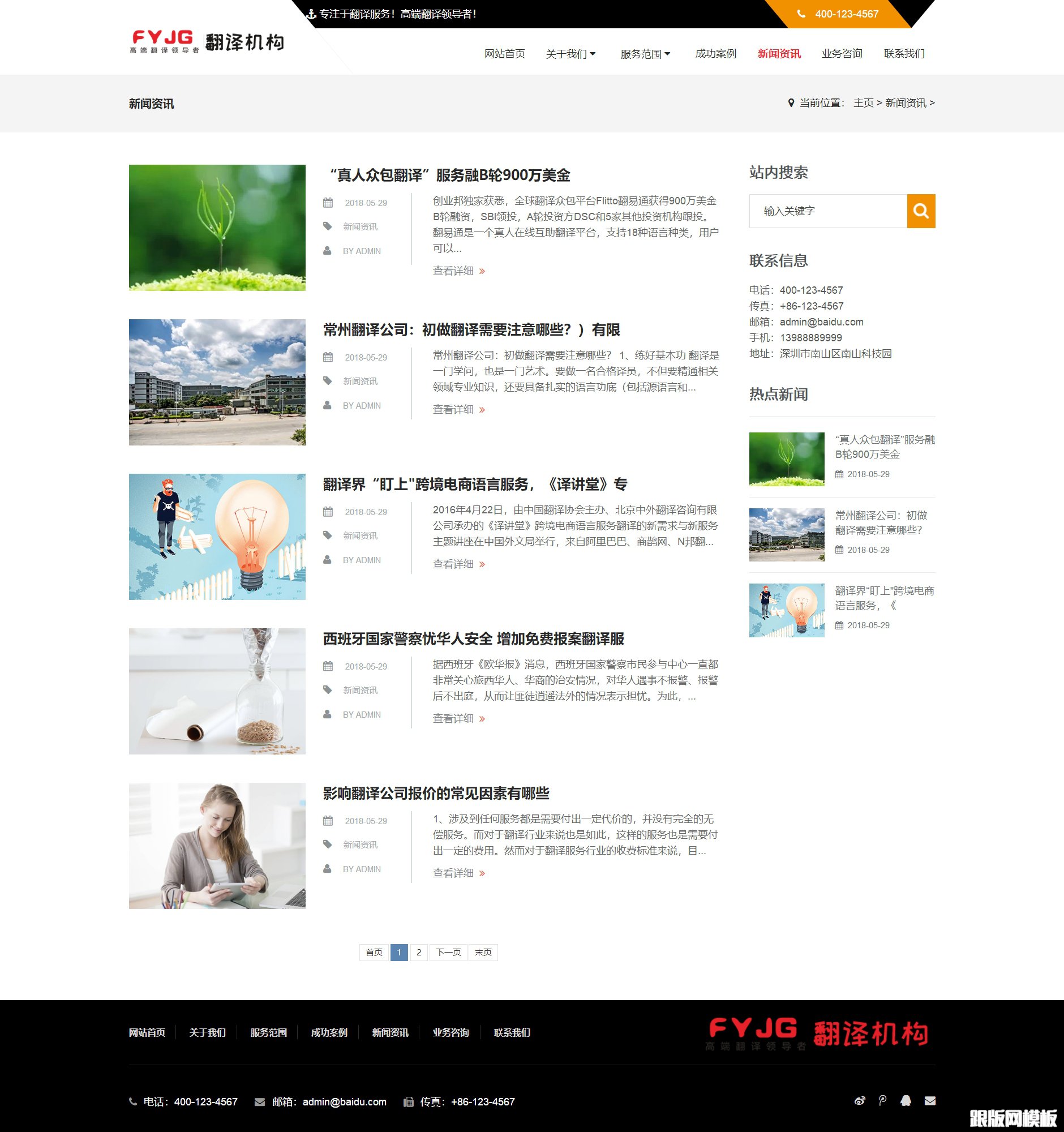 列表页演示图片