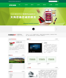 大气企业通用网站dede源码 大气企业通用网站dede源码