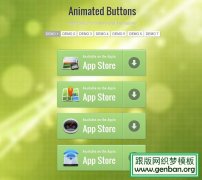 七套CSS3绚丽动画按钮