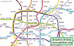 HTML5绘制上海地铁线路图-html5绘图功能