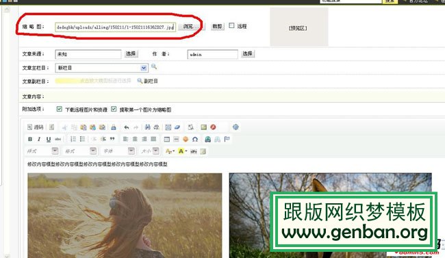 织梦教程:编辑页面添加变量(织梦内容模型自定义字段)