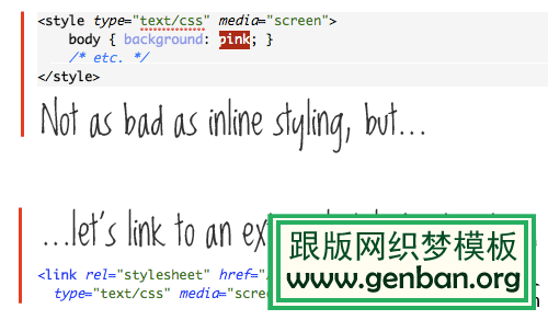 CSS样式和Javascript脚本 如何规范大型网站的HTML代码-马海祥博客