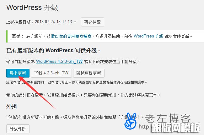 WORDPRESS自动升级
