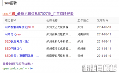 seo是什么职业 seo是什么职业