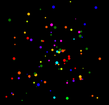 html5 canvasɫըС򶯻Ч