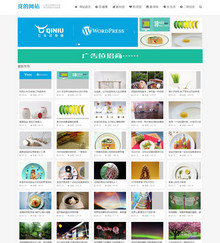高端大气图片展示模板个人博客响应式织梦源码