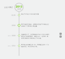 jquery垂直时间轴鼠标滚动时间轴滚动代码