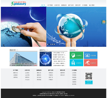 医疗健康管理类企业织梦模板(带手机网站)