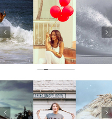 html5响应式全屏图片按钮控制幻灯片切换效果，可用于自适应网站
