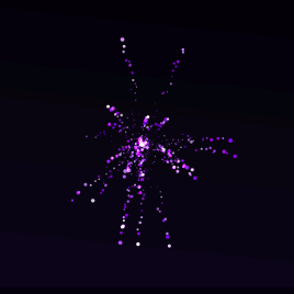 html5 canvas漂亮的粒子烟花背景动画特效 html5 canvas漂亮的粒子烟花背景动画特效