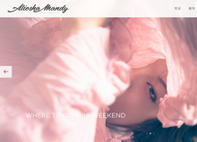 织梦高端创意艺术摄影作品展示响应式网站模板（带背景音乐）