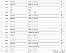 织梦dedecms搜索关键词维护中出现大量网址信息的处理办法
