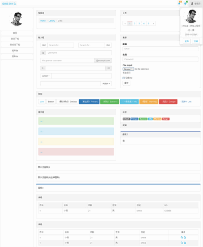 ɫbootstrap̨Ӧʽģ