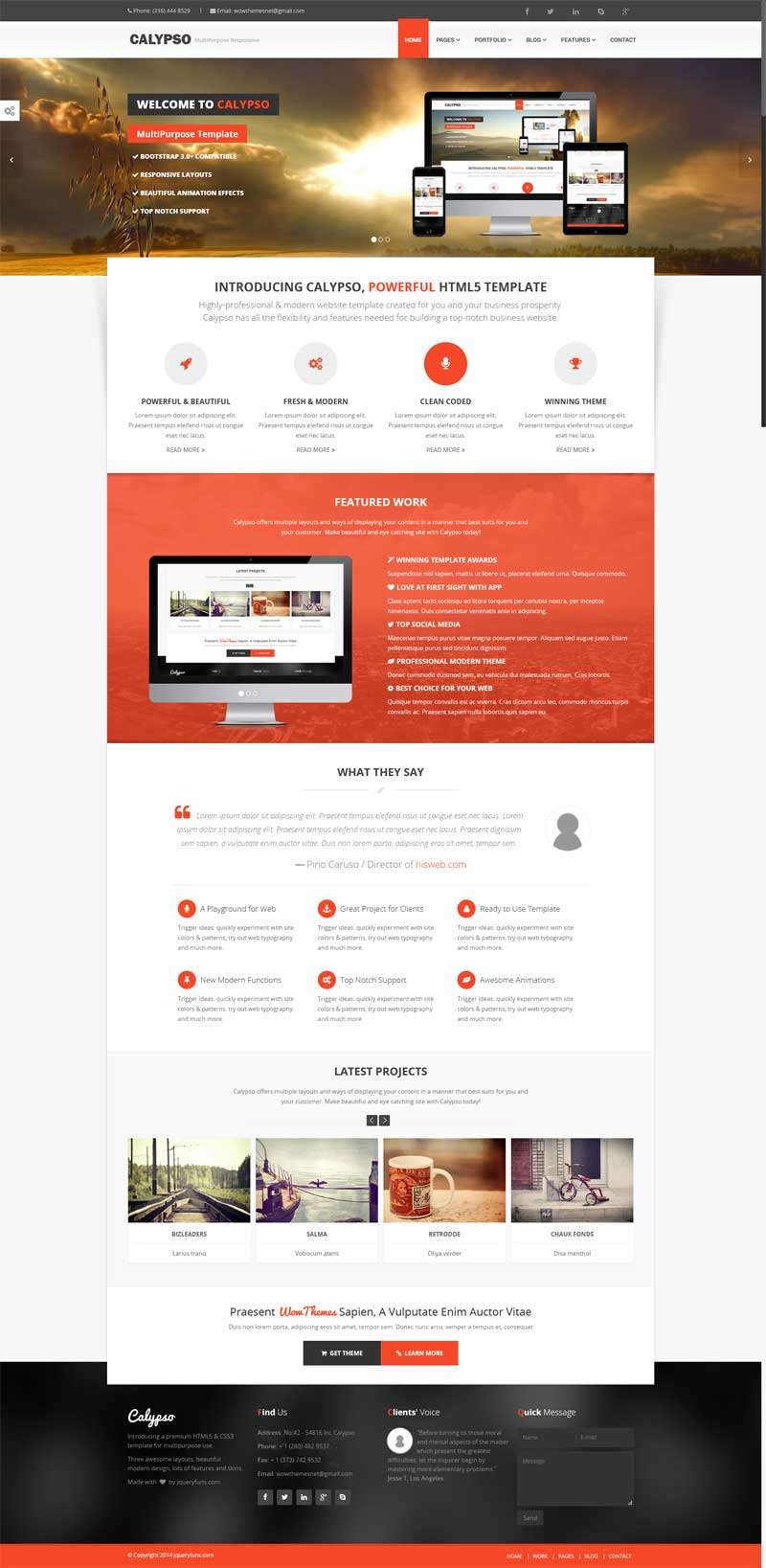 ͨõҳƹ˾html5ģ