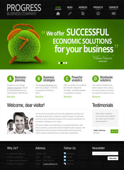 ѯ˾վģHTML5+CSS3̬ҳģ