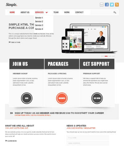 html5+css3ҵŻվģ