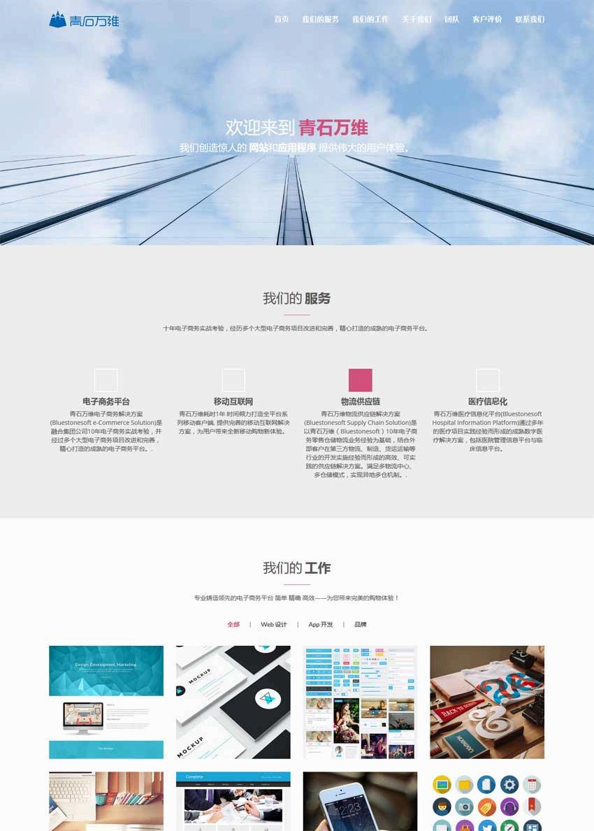 ҵվ˾html5Ӳҳģ