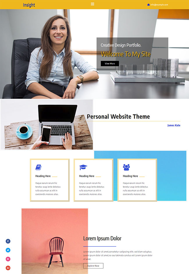 金融投资服务公司html静态网页模板