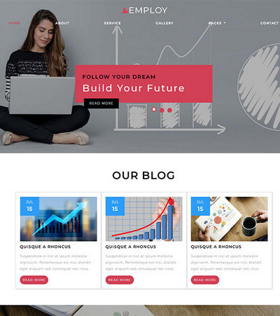 专业数据分析服务公司html网页模板