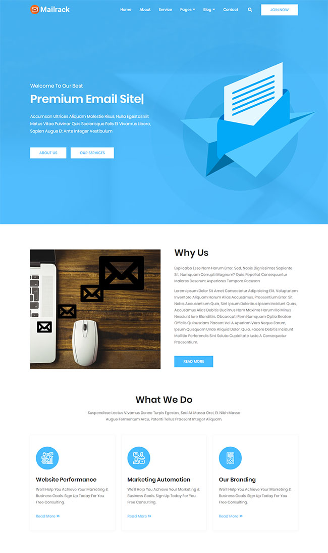 企业邮箱应用软件专业开发销售公司模板