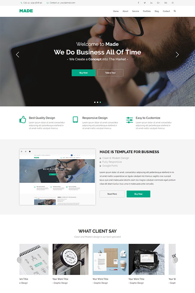 vi品牌设计服务公司html网页模板