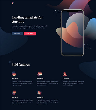 app软件宣传推广单页官方html模板